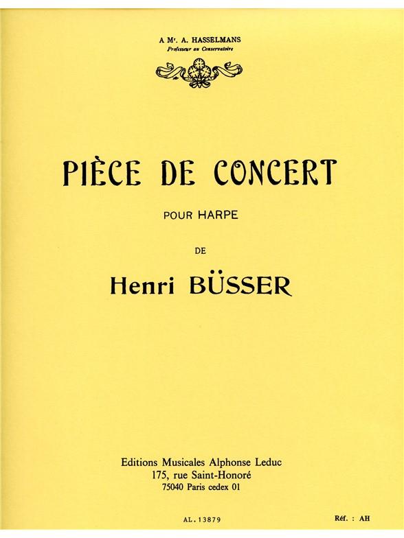 Pièce De Concert (Harp Solo) - skladby pro harfu