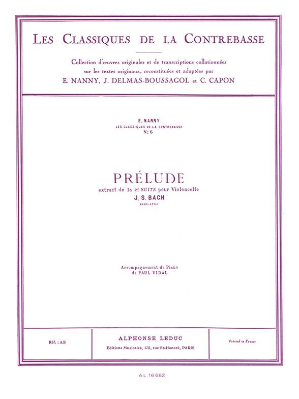 Prélude - Classiques No.6 - pro kontrabas a klavír