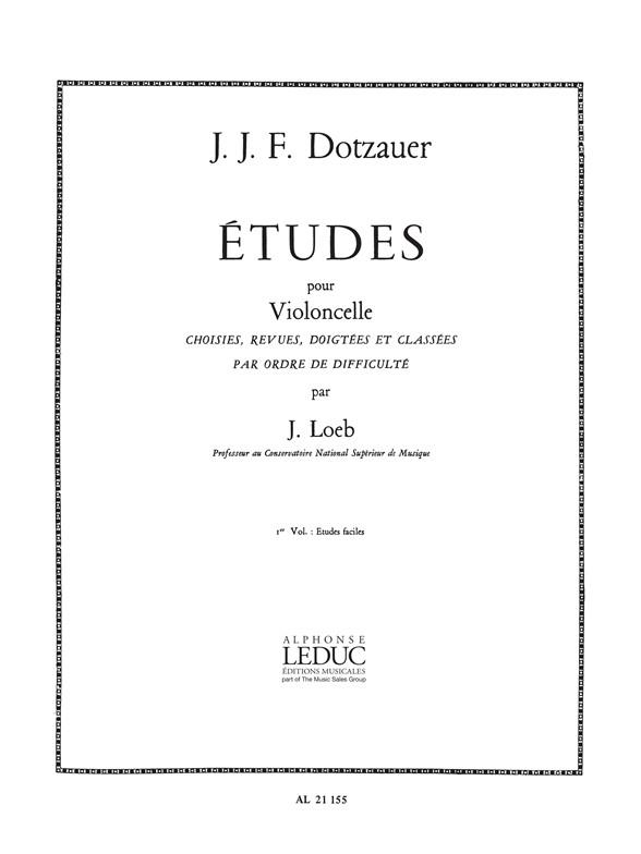 Etudes Vol. 1 Violoncelle - na violoncello
