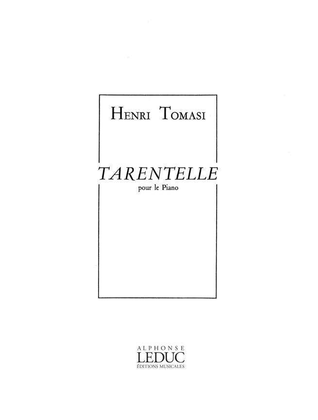 Tarentelle - noty pro klavír