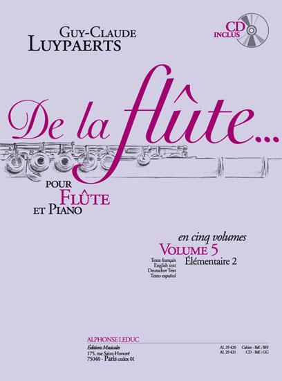 Guy-Claude Luypaerts: de la Flûte Vol.5