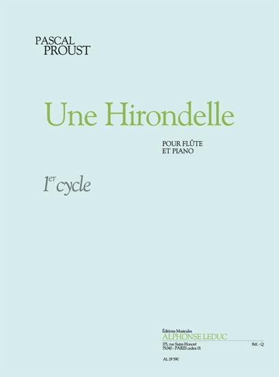 Hirondelle pro příčnou flétnu a klavír