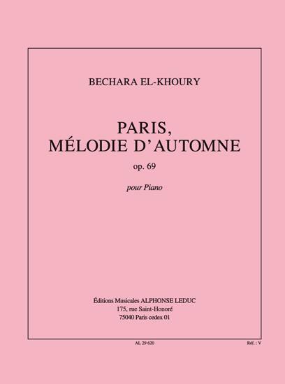 Paris Melodie D'Automne Op.69 - noty pro klavír