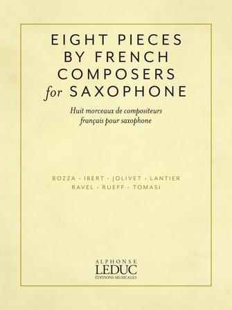 Eight Pieces by French Composers pro alto saxofon a klavír