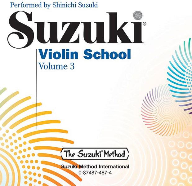 Suzuki Violin School CD, Volume 3 - Doprovodné CD k sešitu