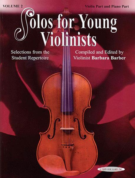 Solos for Young Violinists , Vol. 2 - Selections from the Student Repertoire - housle a klavír