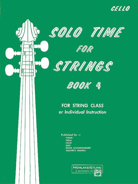 Solo Time for Strings, Book 4 - noty pro violoncello