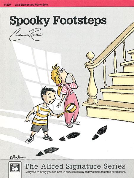 Spooky Footsteps - pro klavír