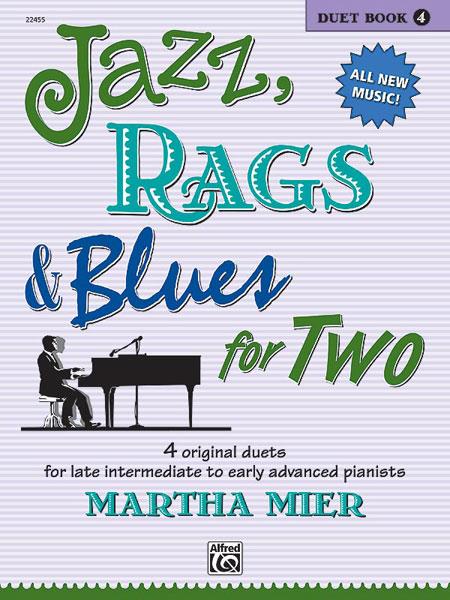 Jazz, Rags & Blues for 2 Book 4 - pro klavír