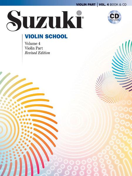 Suzuki Violin School 4 + CD (Revised) - Doprovodné CD k sešitu
