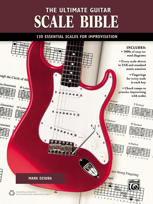 The Ultimate Guitar Scale Bible - noty a skladby pro kytaru