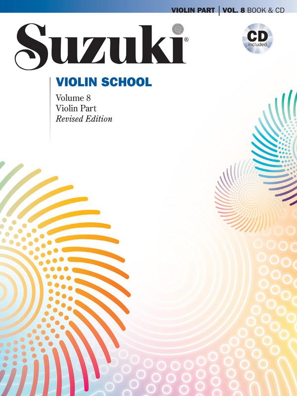 Suzuki Violin School - Violin Part & CD, Volume 8 (Revised) - pro housle