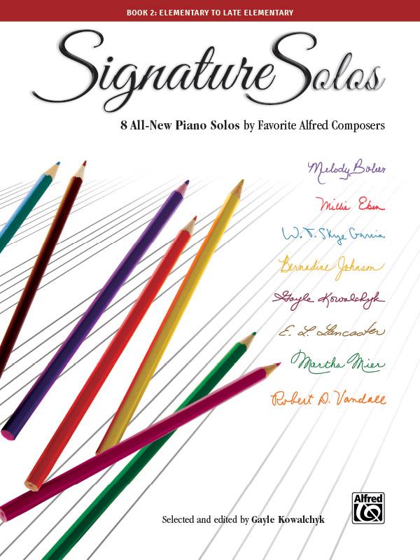Signature Solos 2 - 8 All-New Piano Solos by Favorite Alfred Composers - pro klavír