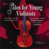 Solos for Young Violinists CD, Volume 2 - Selections from the Student Repertoire - Doprovodné CD k sešitu