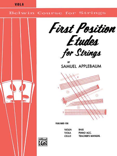 First Position Etudes for Strings - etudy pro violu