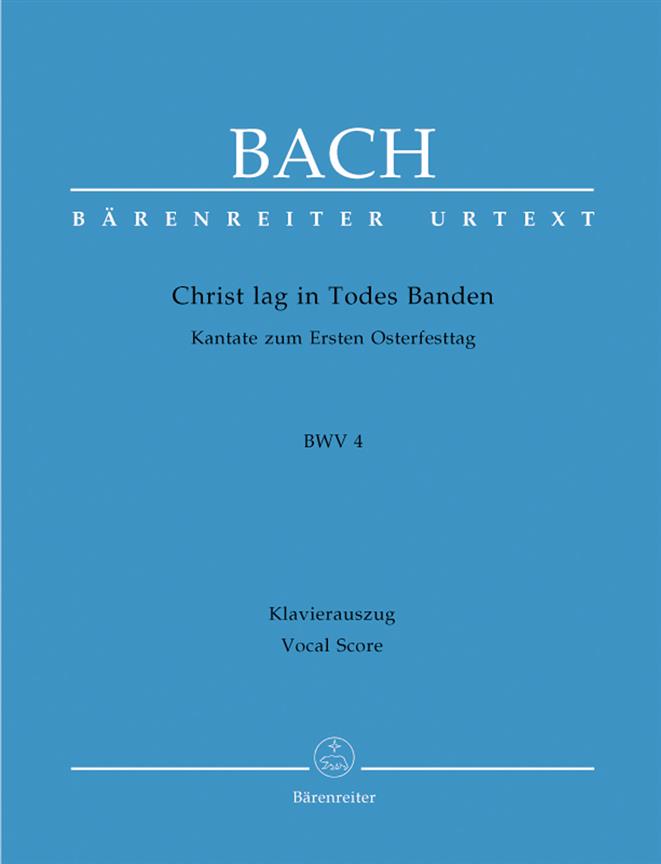 Cantata BWV 4 Christ Lag In Todes Banden - Cantata for Easter Sunday - úprava pro klavír