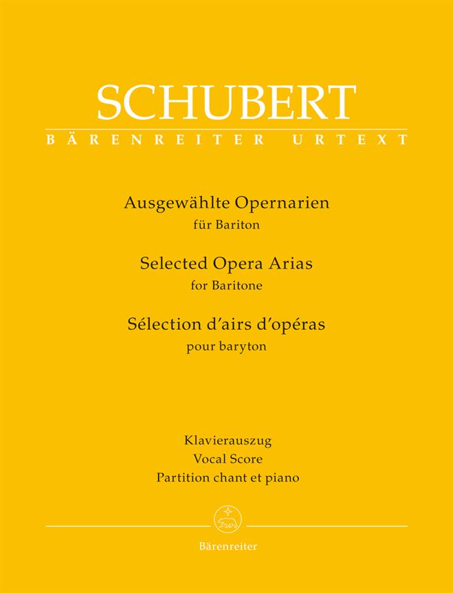 Selected Opera Arias For Baritone - bariton a klavír