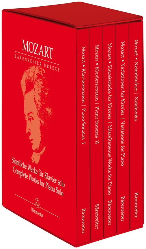 Complete Works for Piano Solo - 5 volumes in slipcase - pro klavír