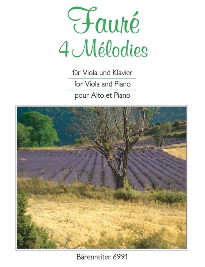 4 Melodies - Ausgabe für Viola - viola a klavír