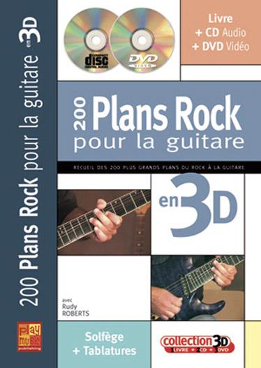 200 Plans Rock pour la Guitare en 3D