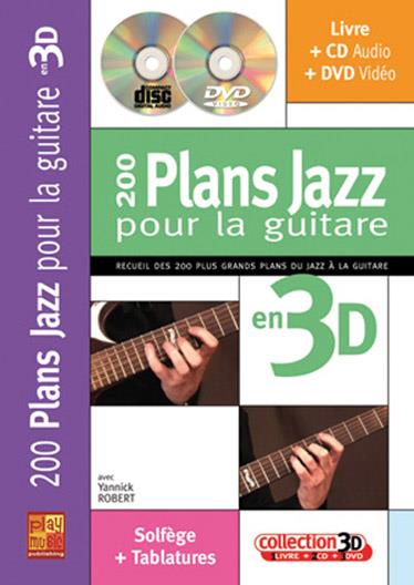 200 Plans Jazz pour la Guitare en 3D