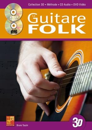 Guitare Folk 3D+CD+DVD