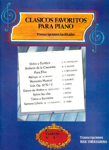 Clásicos Favoritos para Piano No.4 - pro klavír