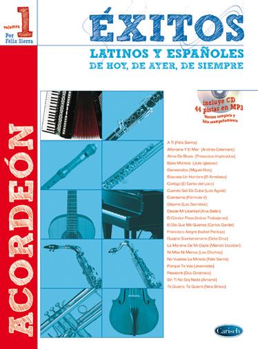 Exitos Latinos Y Espanolos - na akordeon