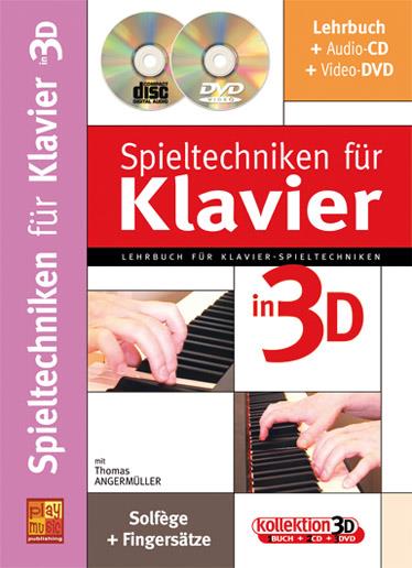 Spieltechniken für Klavier en 3D