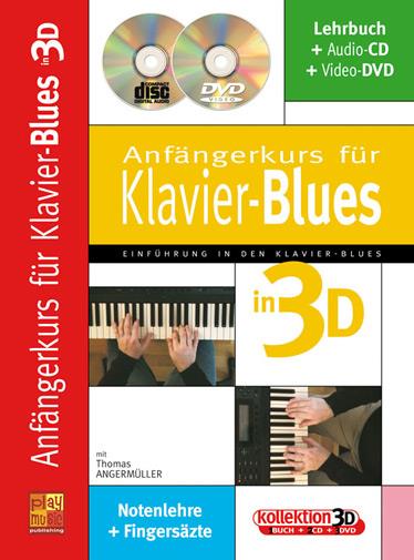 Anfängerkurs für Klavier-Blues - Notenlehre + Fingersätze - pro klavír