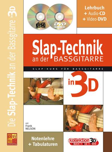 Die Slap-Technik an der Bassgitarre in 3D