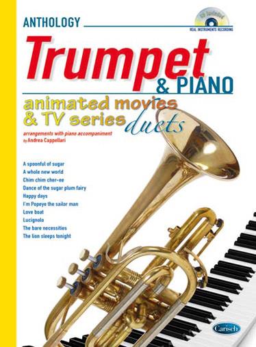 Animated Movies and TV Duets for Trumpet & Piano - trubka a klavír