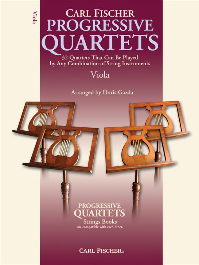 Progressive Quartets for Strings - 32 kvartetů pro violy
