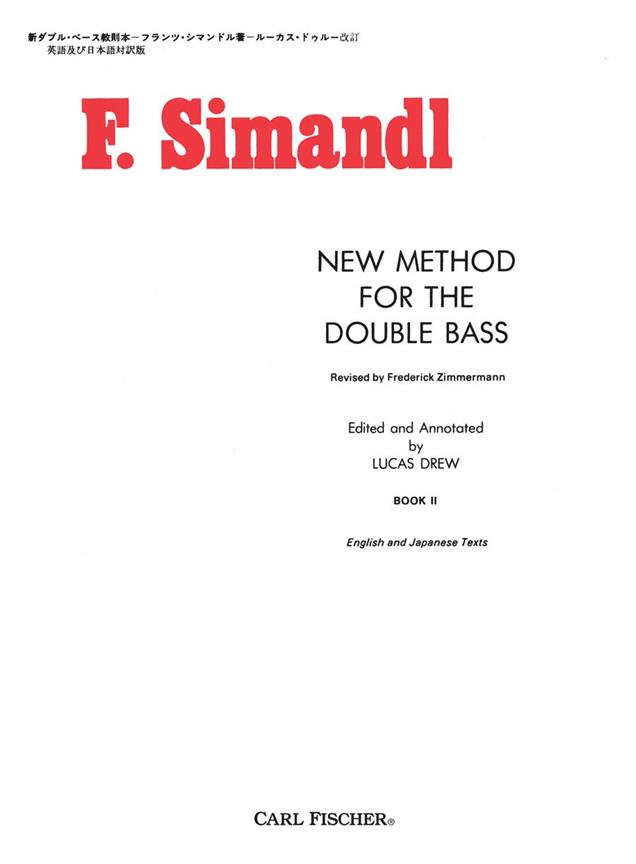 New Method for the Double Bass 2