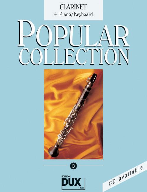 Popular Collection 03 - Klarinette + Klavier oder Keyboard - klarinet a klavír