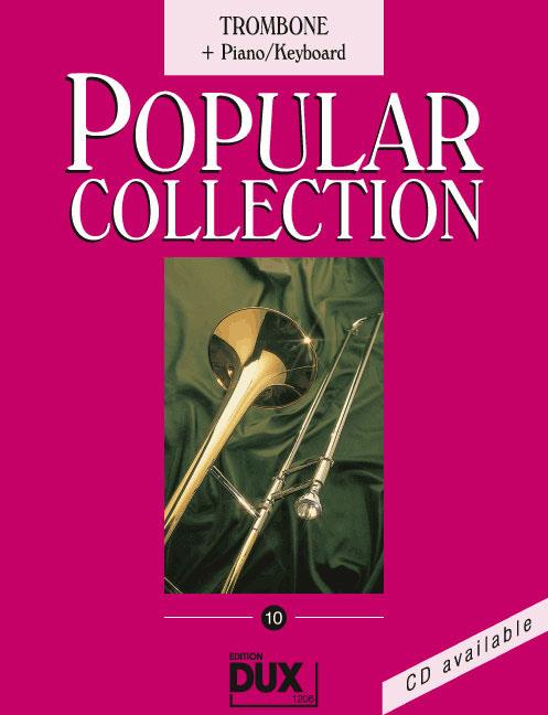Popular Collection 10 - Posaune + Klavier oder Keyboard - trombon a klavír