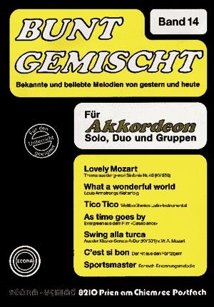 Bunt Gemischt 14  - pro akordeon