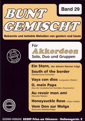 Bunt Gemischt 29 - pro akordeon