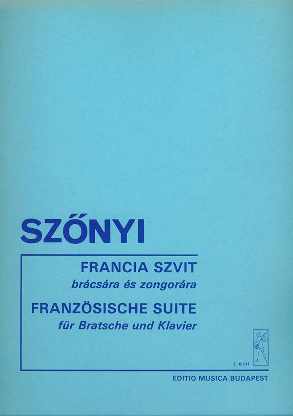 Französische Suite - viola a klavír