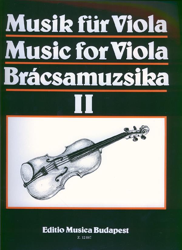 Musik für Viola II (von Weber bis Brahms) - (von Weber bis Brahms) - viola a klavír