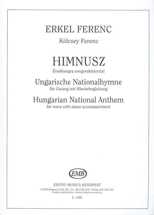 Ungarische Nationalhymne - pro zpěv a klavír