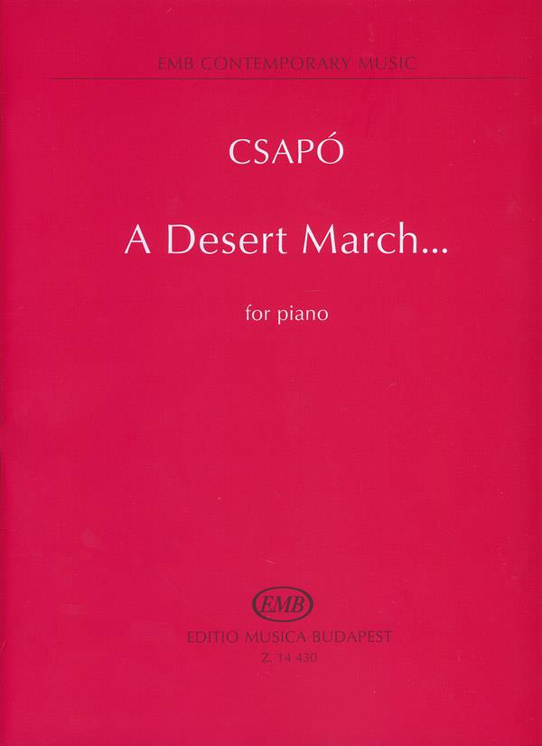 A Desert March... Für Klavier - pro klavír