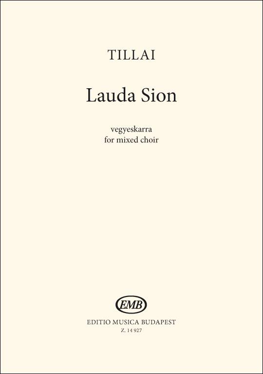 Lauda Sion - for mixed choir - pro sbor SATB