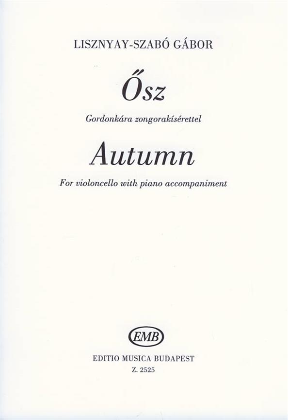 Herbst ( Ösz - Autumn) - violoncello a klavír