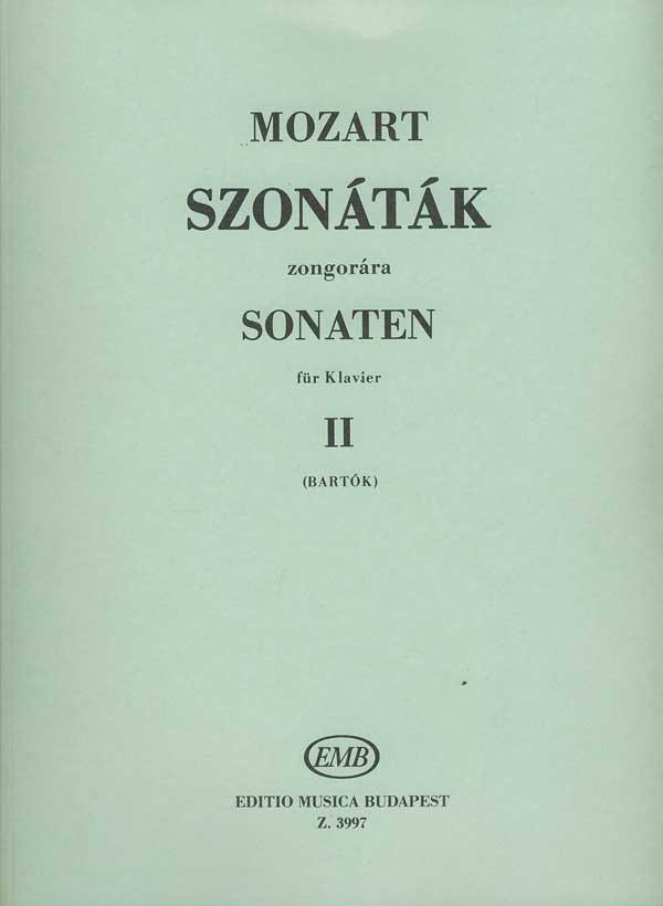 Sonaten II - Mozart pro klavír