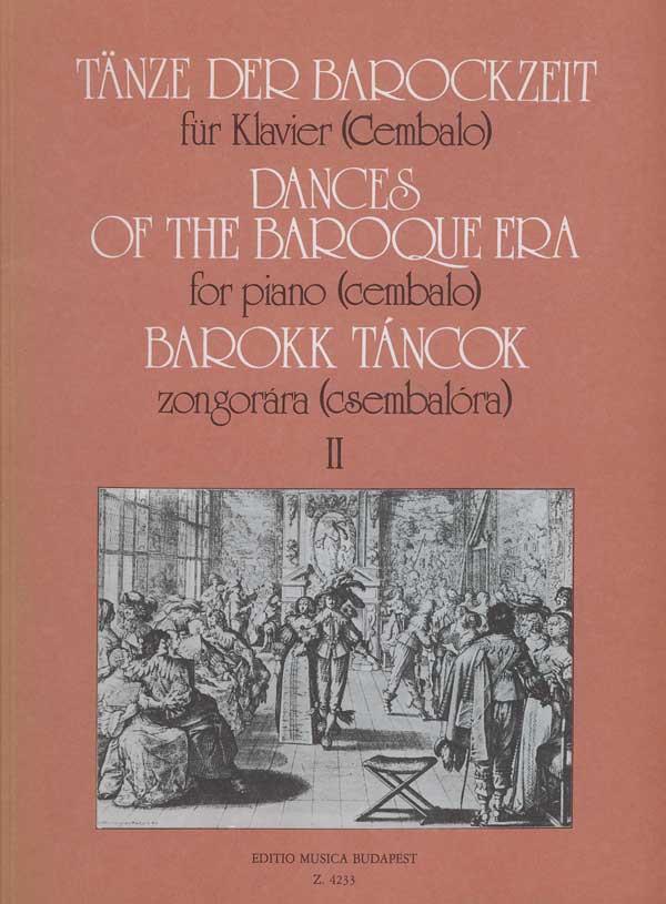 Tänze der Barockzeit II - noty pro klavír