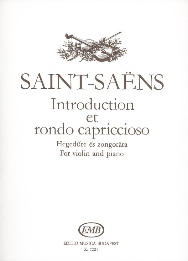 Introduction et Rondo capriccioso 0p. 28 - housle a klavír