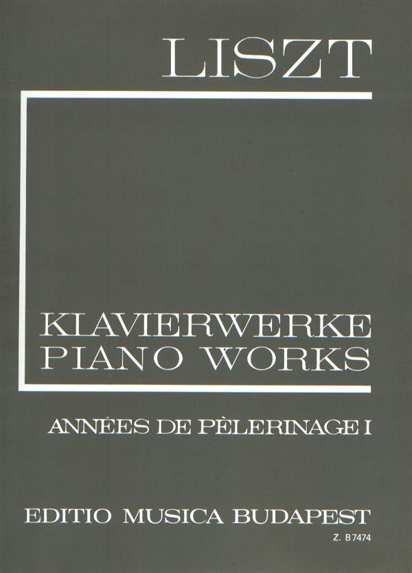 Annees de Pelerinage Band 1 (Schweiz) - pro klavír