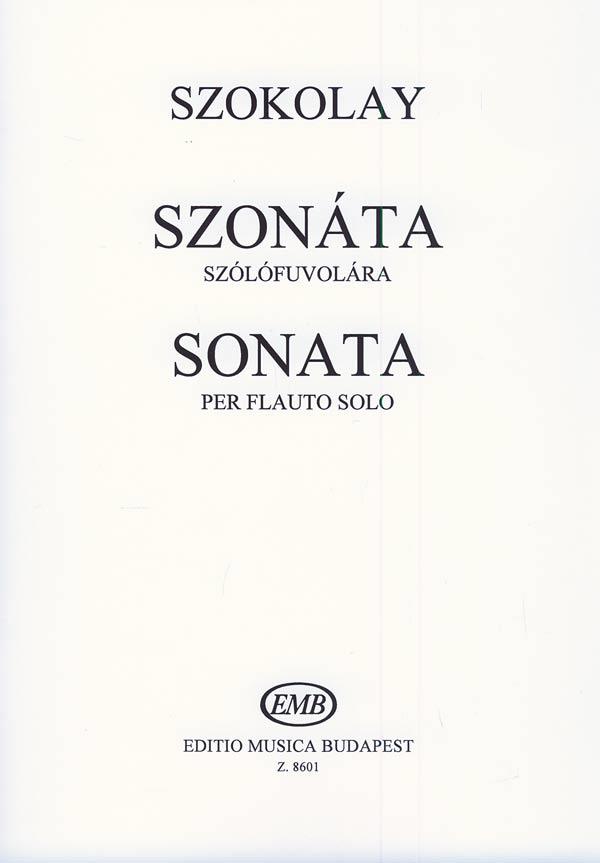 Sonate  - Für Flöte Solo - pro příčnou flétnu