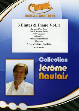 3 Flutes & Piano Volume 1 - 6 skladeb pro tři příčné flétny a klavír